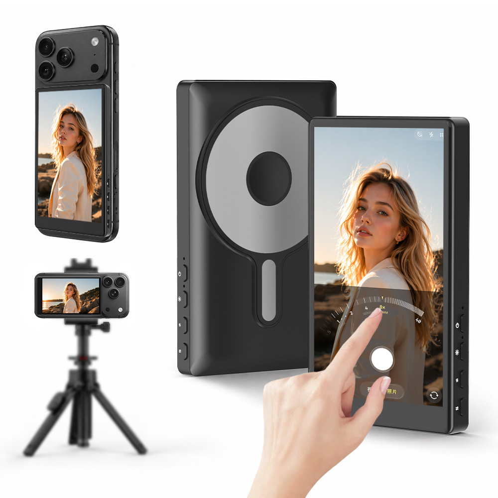 Monitor Stand - Vlog Selfie Monitor Screen for iPhone
