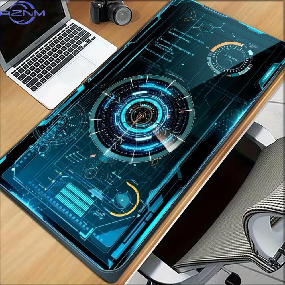 Pc Gaming Gratis - Sci-Fi Tech Dashboard Gaming MousePad Non