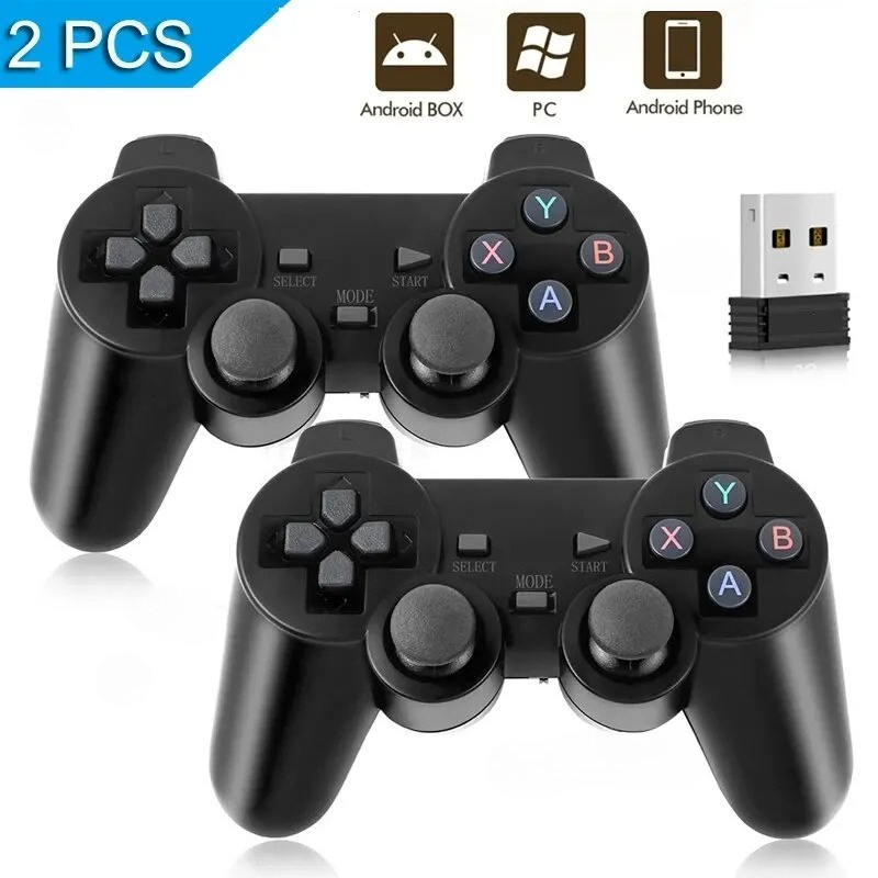 Pc Gaming Emulator - 2.4G USB Wireless Gamepad Joystick Controller