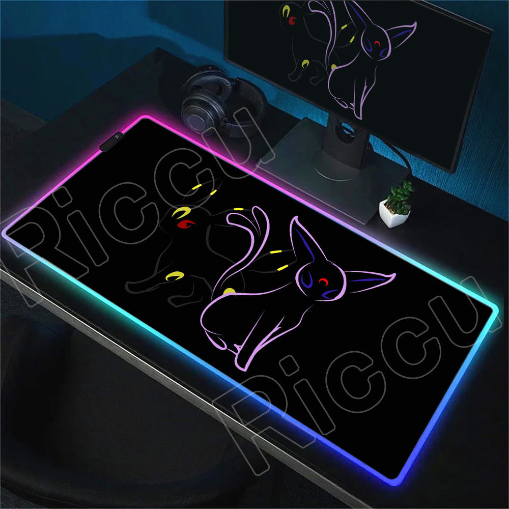 LED Light Desk Mat XXL Compute - Rgb Mousepad 评论和价格