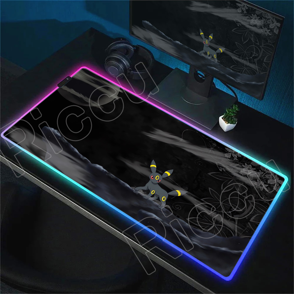LED Light Desk Mat XXL Compute - Rgb Mousepad 评论和价格