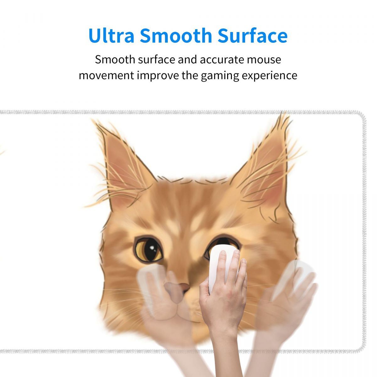 Large Mouse Pad Orange Tabby C - Pc Gaming Orange 评论和价格