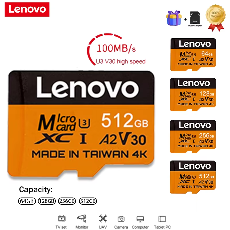 Lenovo Secure 512GB SD Cards M - Pc Gaming Lenovo 评论和价格