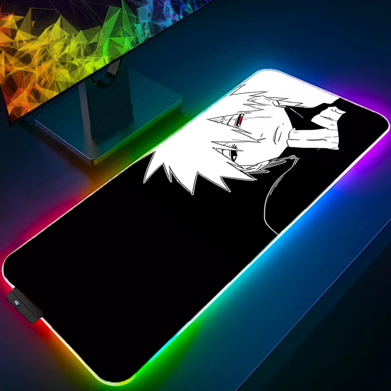 RGB Mouse Pad Naruto Kakashi H - Pc Gaming Naruto 评论和价格