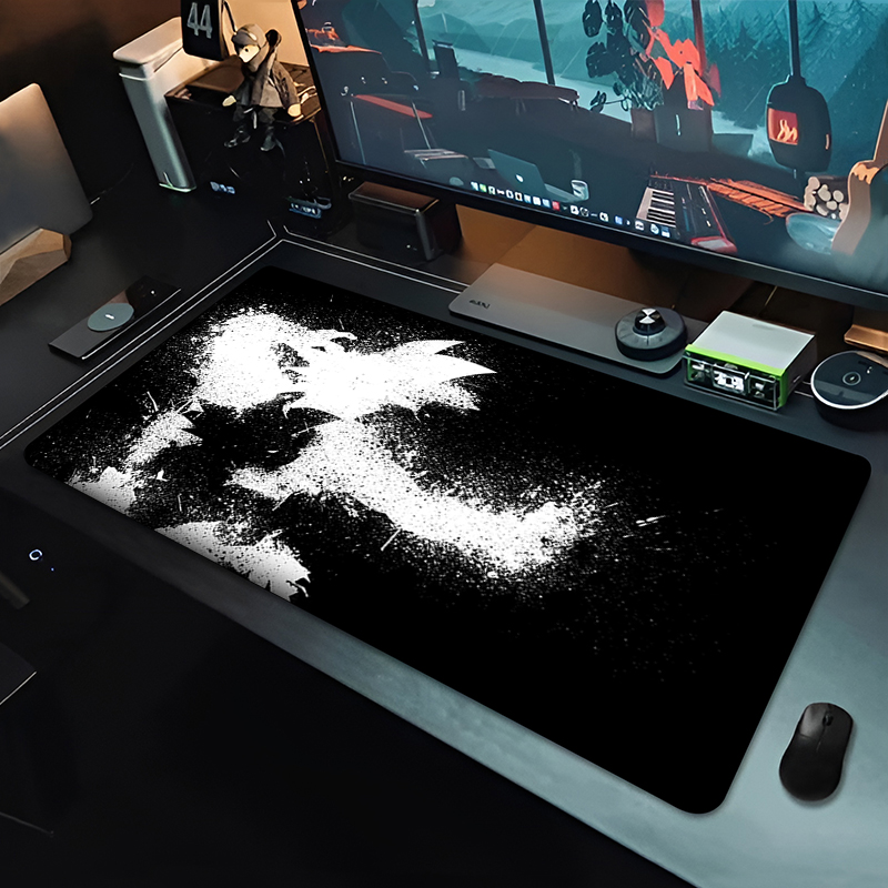 DBZ Black Anime Mouse Pad Drag - Pc Gaming Gratis 评论和价格