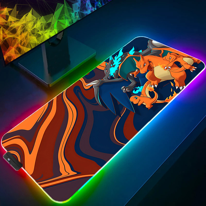 LED Light Desk Mat XXL Compute - Rgb Mousepad 评论和价格