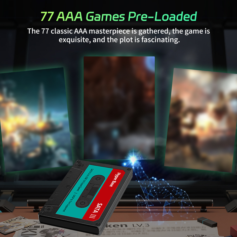 Portable PN500G/2T Game Hard D - Pc Gaming Emulator 评论和价格