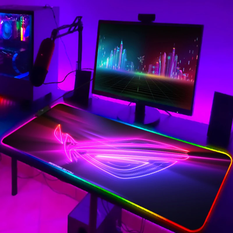 RGB Mousepad Cool ROG Mouse Pa - Rgb Mousepad 评论和价格