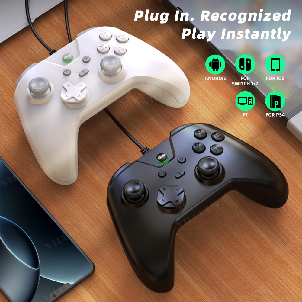 VILCORN Wired Gaming Controlle - Pc Gaming Emulator 评论和价格