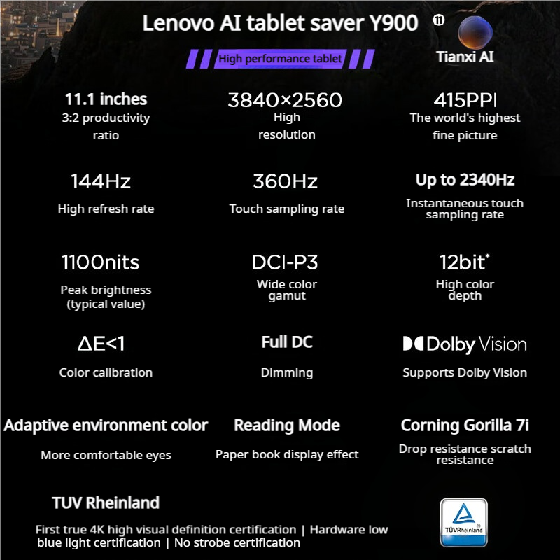 Lenovo Legion Y900 11 AI Gamin - Pc Gaming Lenovo 评论和价格