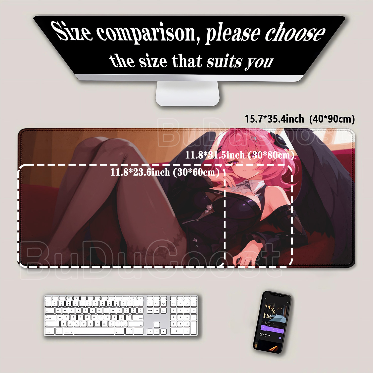 Mousepad HD Printing New Remie - Pc Gaming Zone 评论和价格