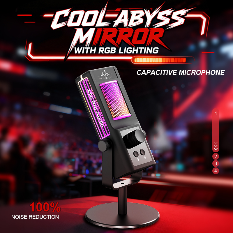 Rgb condenser microphone podca - Pc Gaming Online 评论和价格