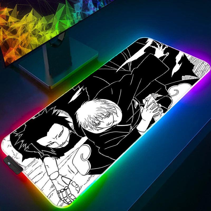 RGB Large Gaming Mouse Pad Nar - Pc Gaming Naruto 评论和价格