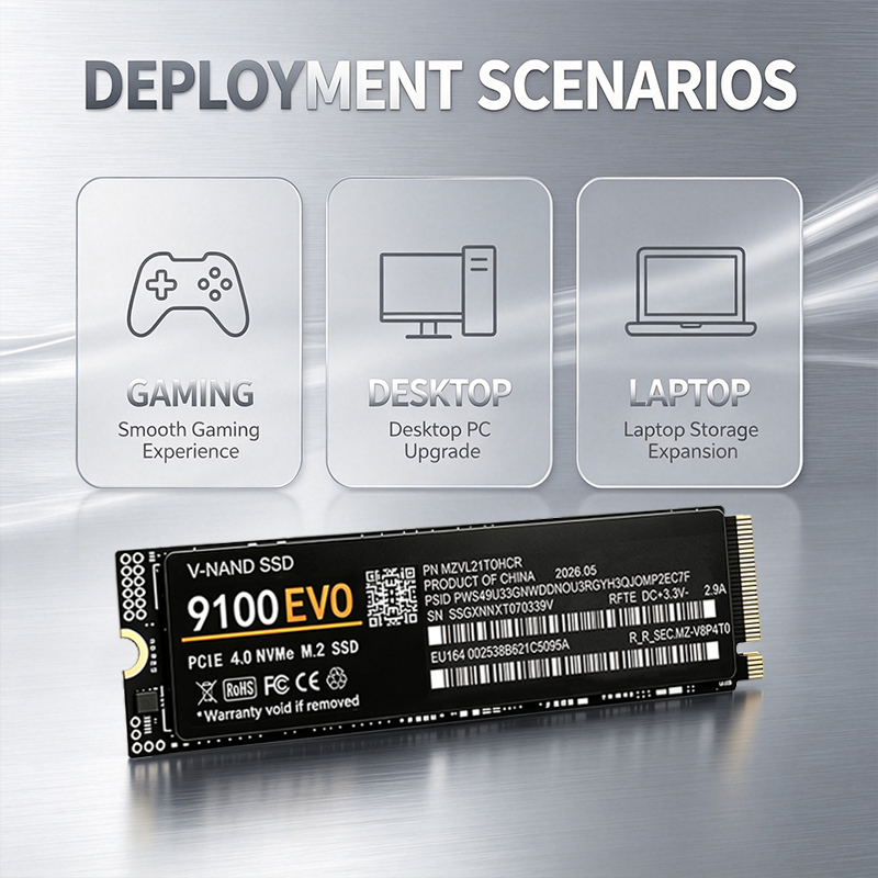 Original 9100 EVO SSD M.2 2280 - Pc Gaming Second 评论和价格