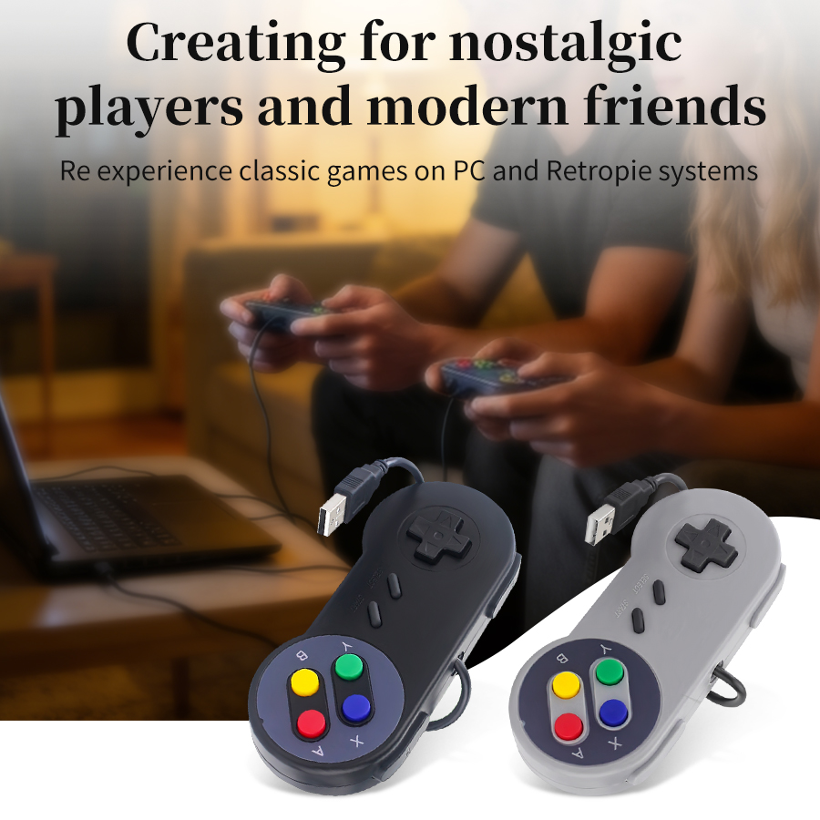 USB Gamepad Gaming Joystick Re - Pc Gaming Second 评论和价格
