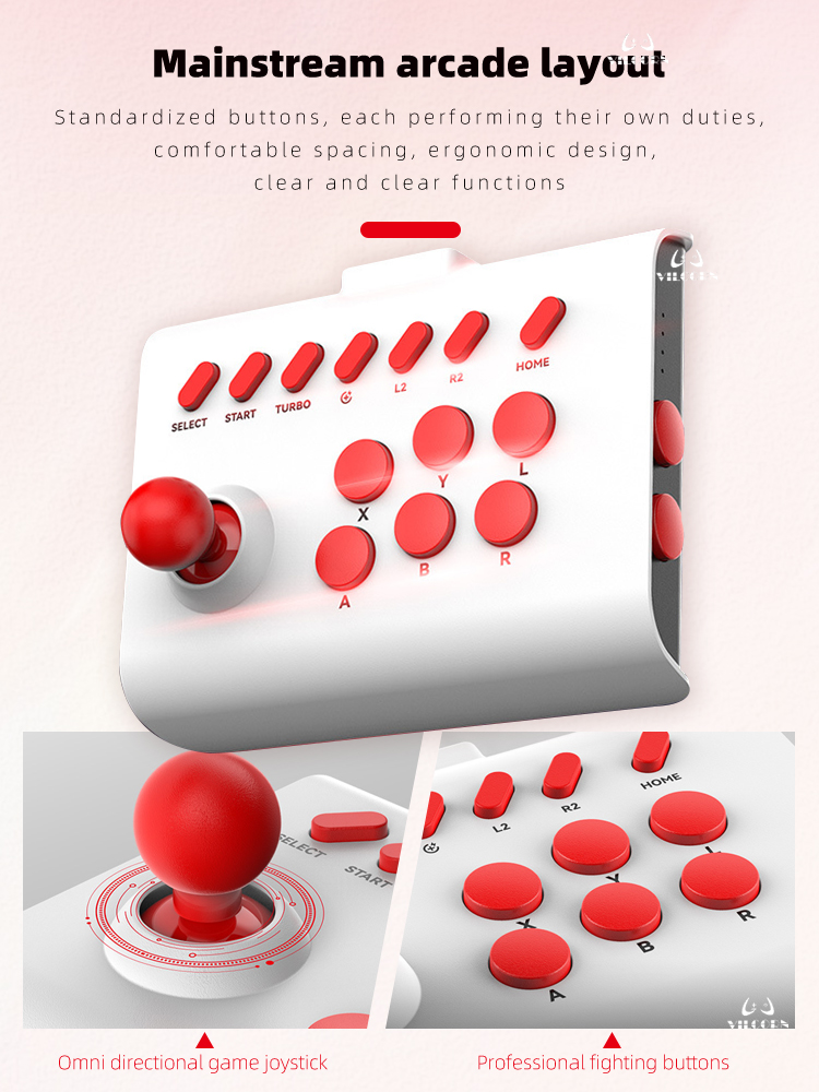 BSP-Y01 Arcade joystick Wirele - Pc Gaming Emulator 评论和价格
