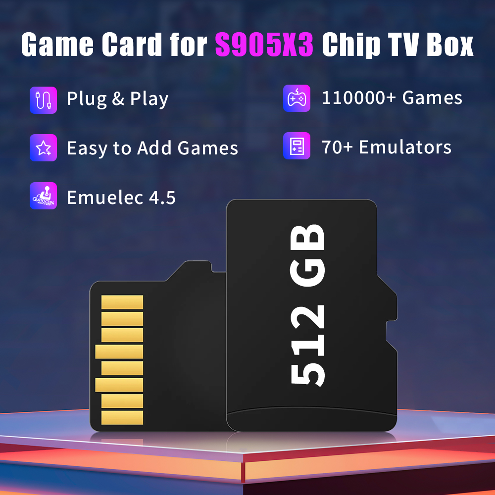 Game TF Card for S905X3 Chip T - Pc Gaming Emulator 评论和价格
