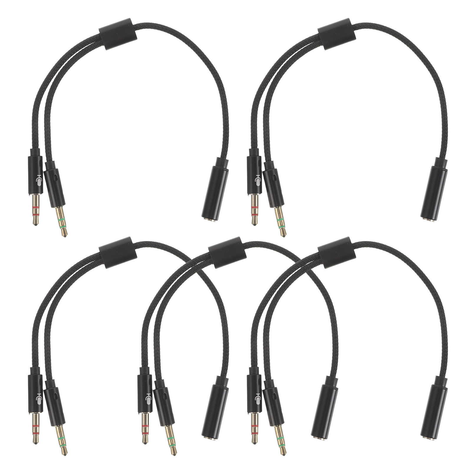 5Pcs 3.5mm Female to Male Micr - Pc Gaming Online 评论和价格