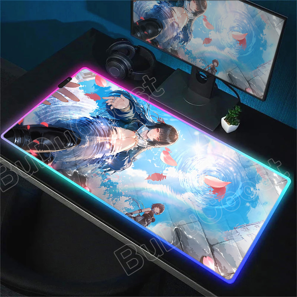 New RGB JK Girl Chisa Mouse Pa - Rgb Mousepad 评论和价格