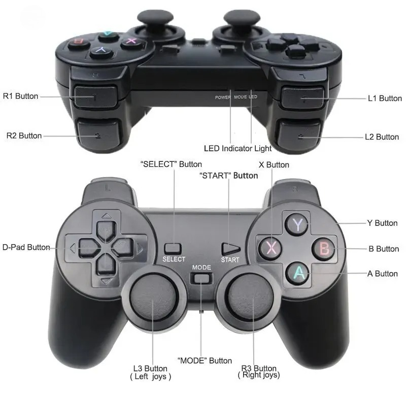 2.4G USB Wireless Gamepad Joys - Pc Gaming Emulator 评论和价格