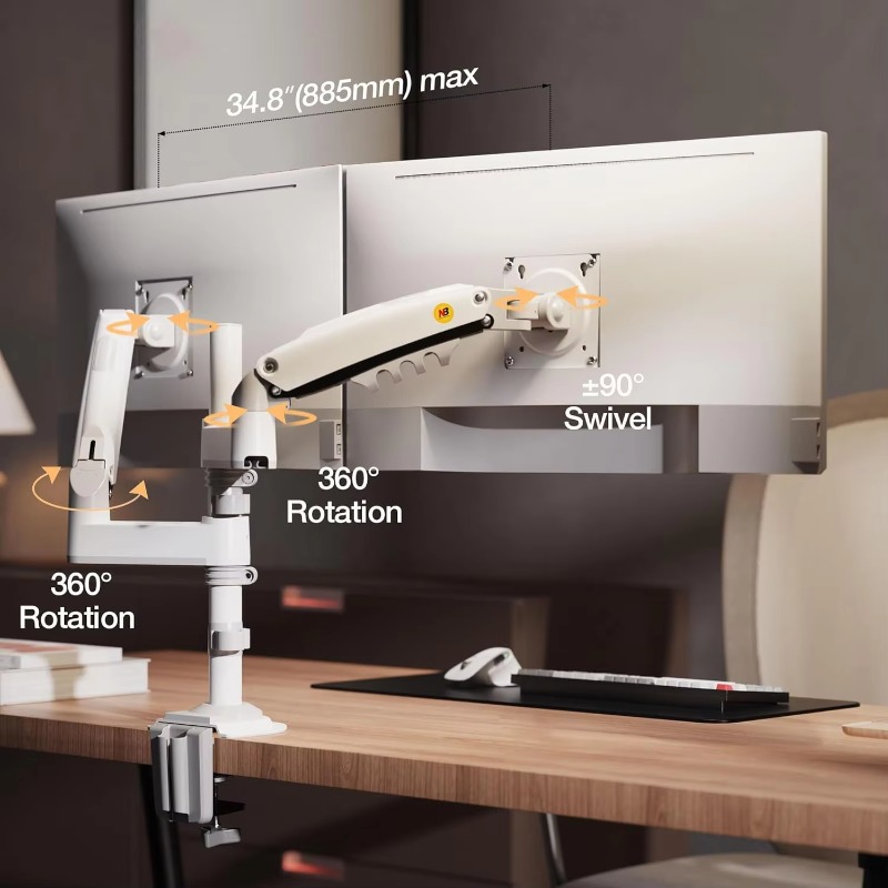 Dual Monitor Desk Mount Stand  - Monitor Stand 评论和价格