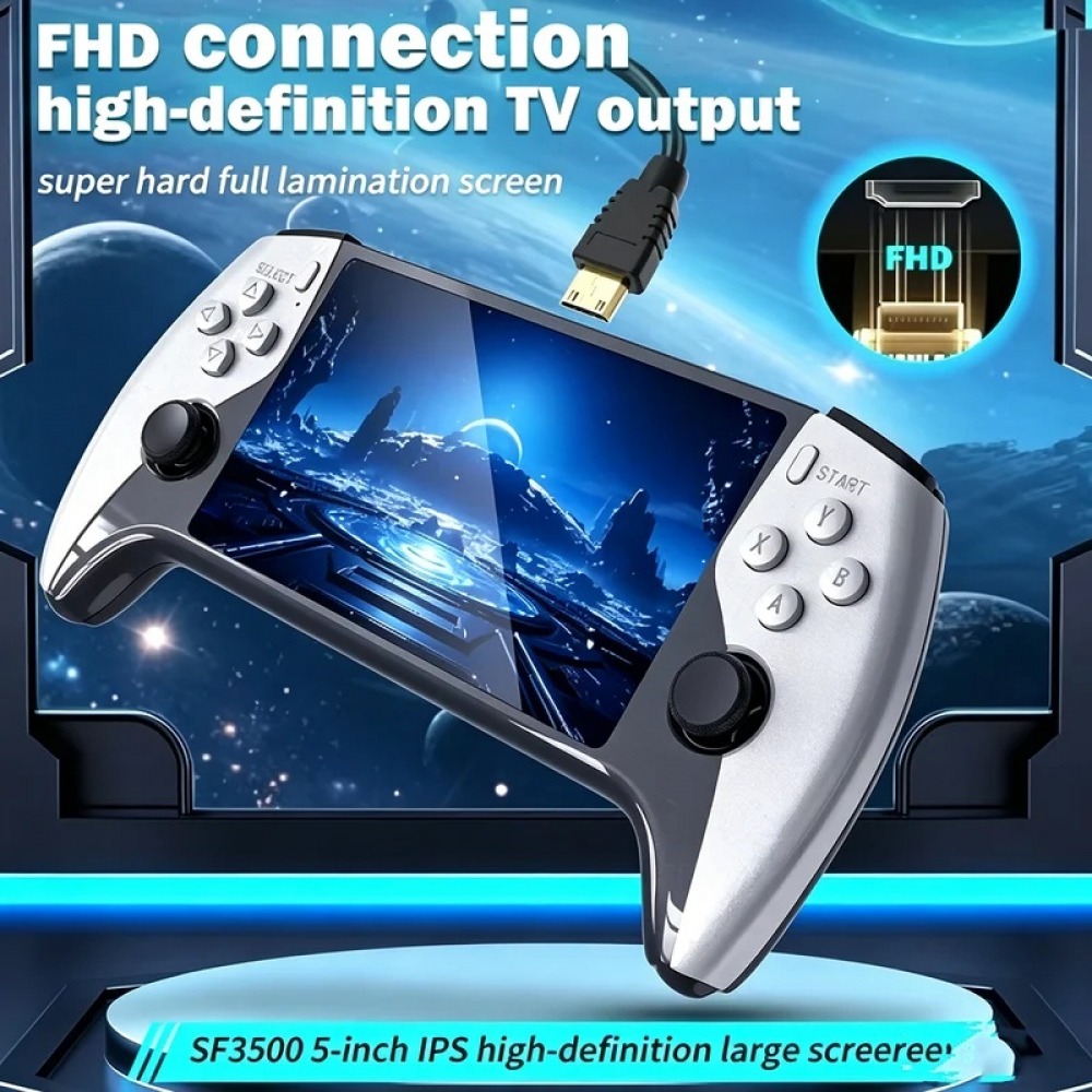 SF3500 5 inch Handheld Game Co - Pc Gaming Emulator 评论和价格